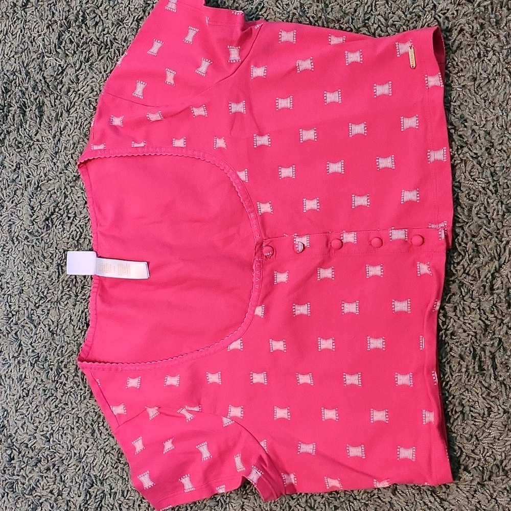 Savage X Fenty Pink Crop Top